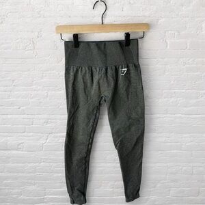 Gymshark // Strong Grey Marl Vital High waisted Compression Leggings